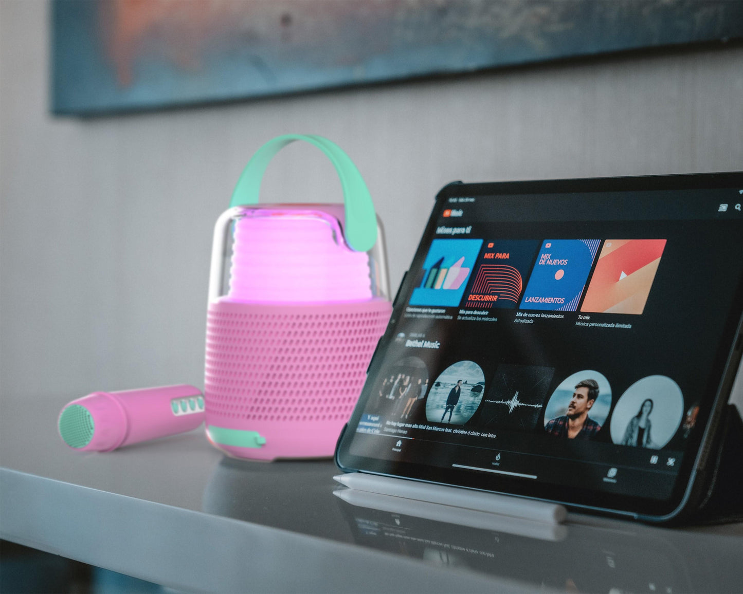 Speaker & Karaoke KS-80 - PINK