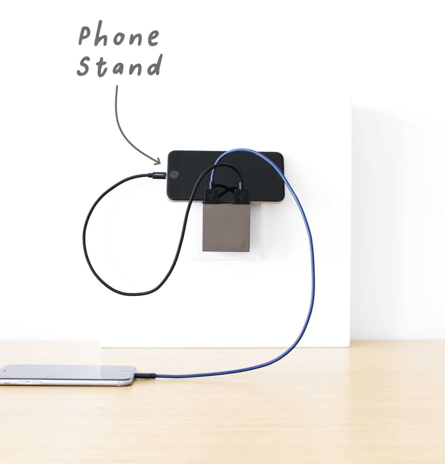 MINI CARGADOR DE PARED HIDE - TAUPE