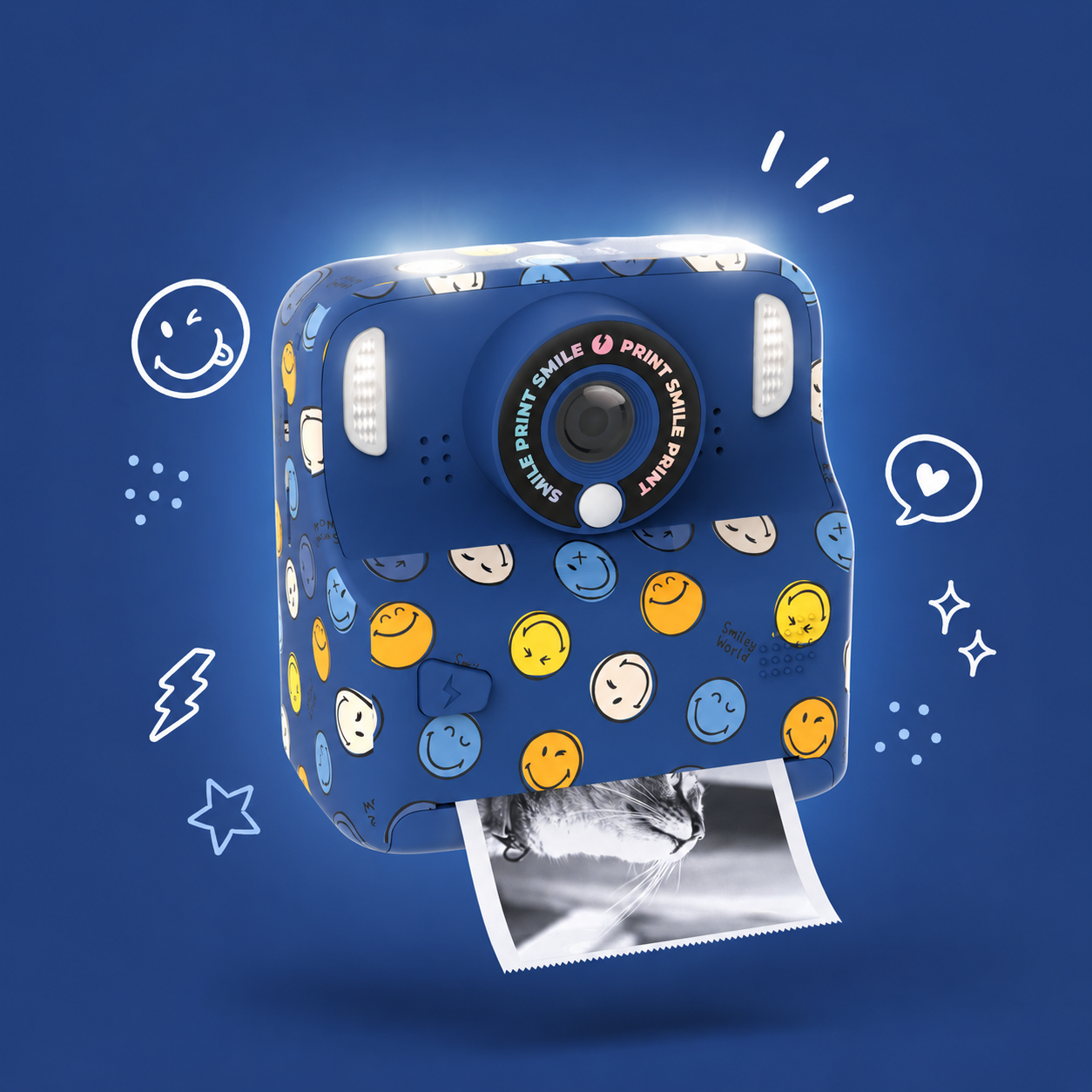 Camera PIXISMILEY - Bleu
