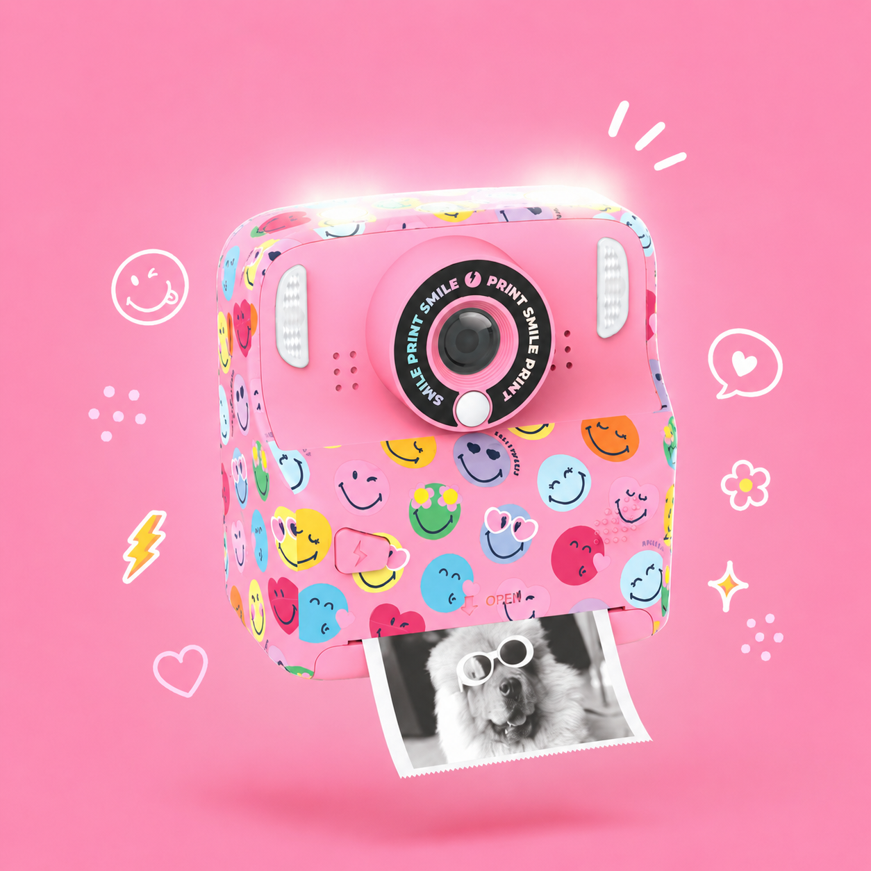Camera PIXISMILEY - Rose