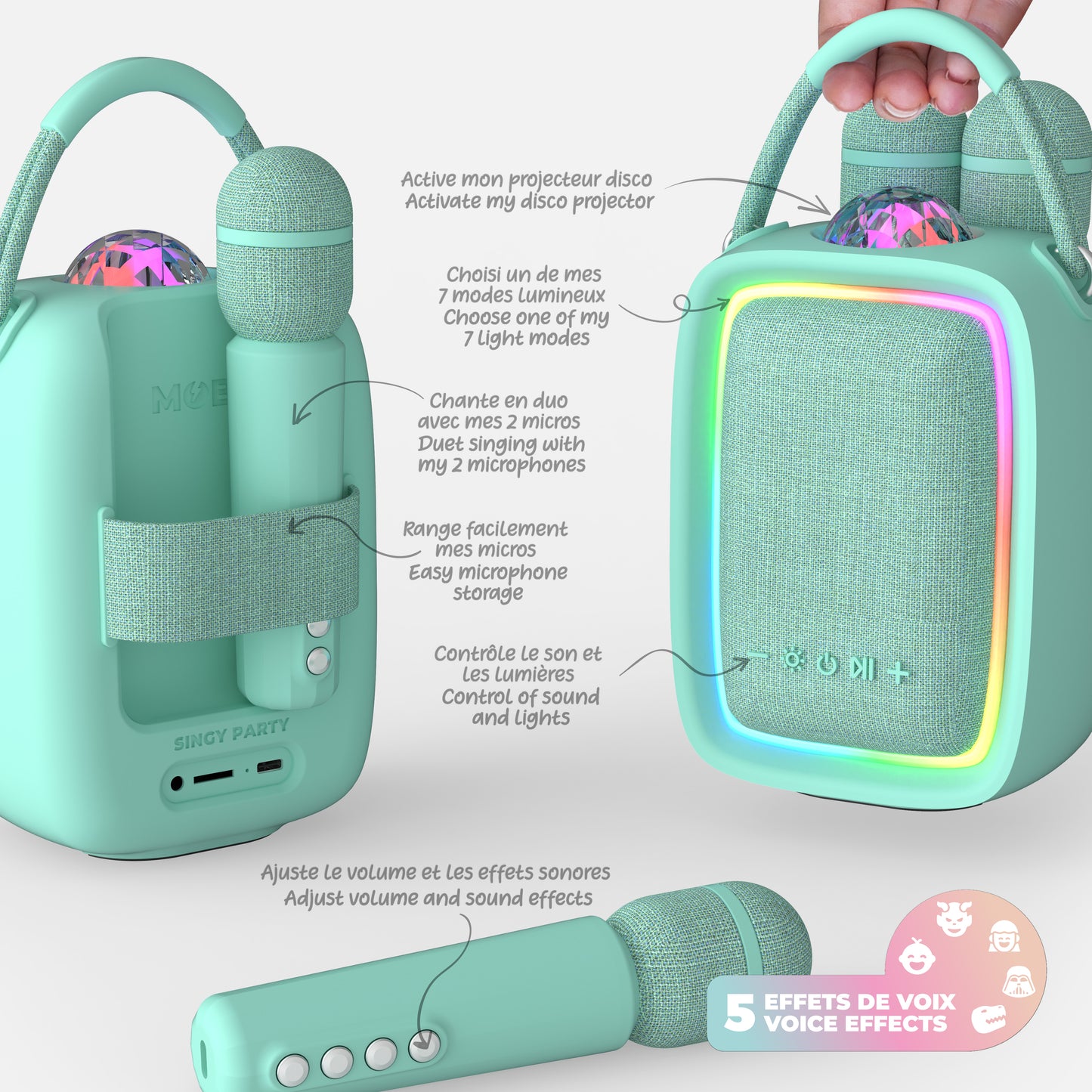 Singy Party Turquoise